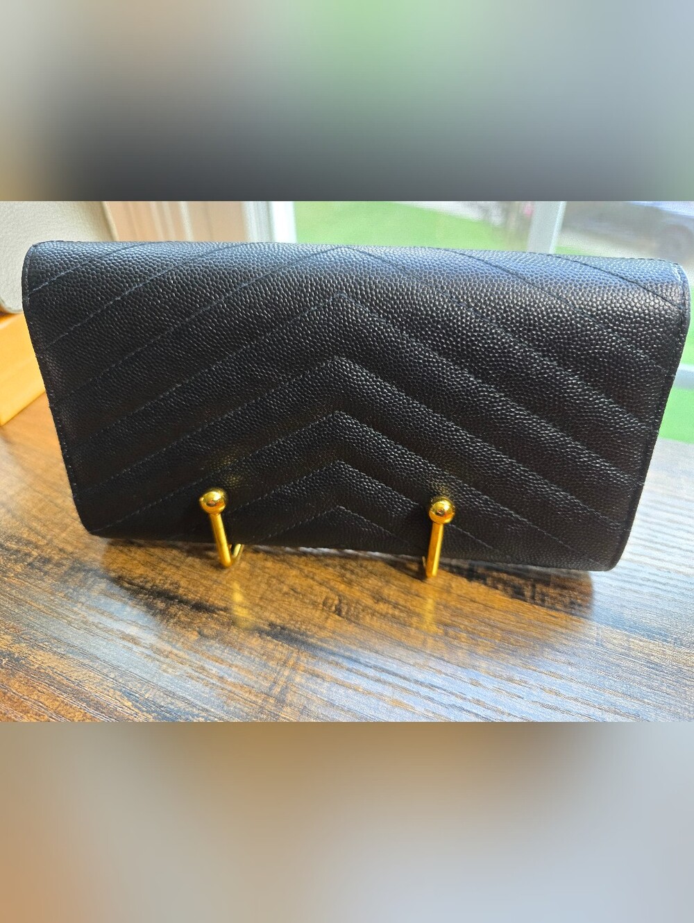 Saint Laurent Cassandre Large Flap Wallet - Picture 2 of 8